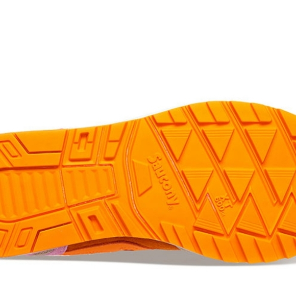 Saucony Shadow 5000 Tan/Orange Men Size 13 New - Picture 7 of 12